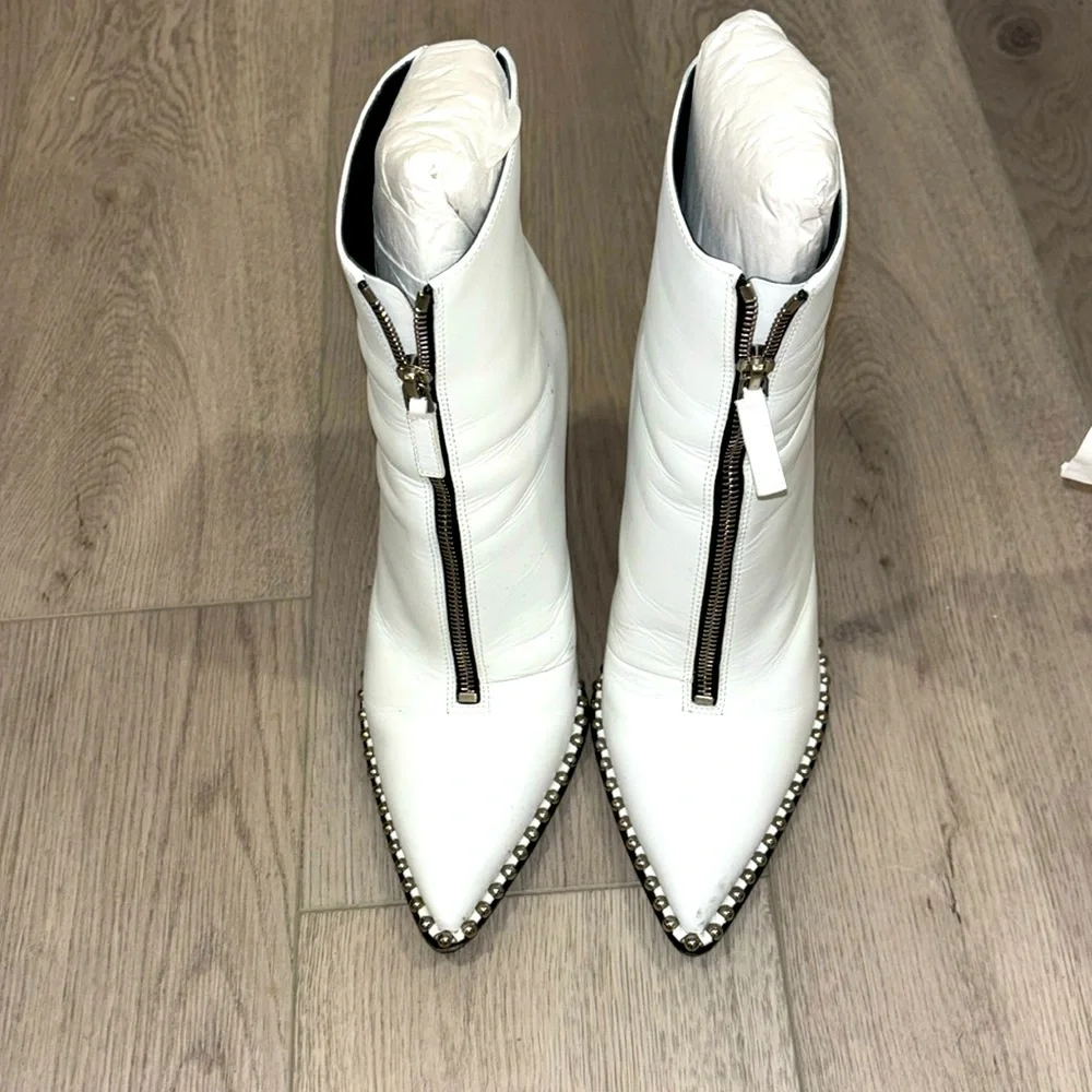White Booties - Picture 1 of 5